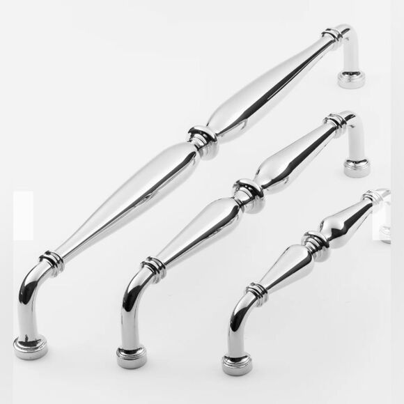 Appliance Pull Drawer Pull 8" c-c HANDLE APPLIANCE Polished Nickel Cabinet Pull - Picture 5 of 5